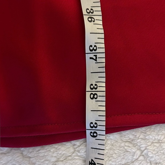 J. Crew Red Satin Bell Sleeve NWT Dress Size 20 - Picture 7 of 7